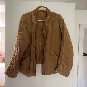 Free People Dolman Quilted Jacket
